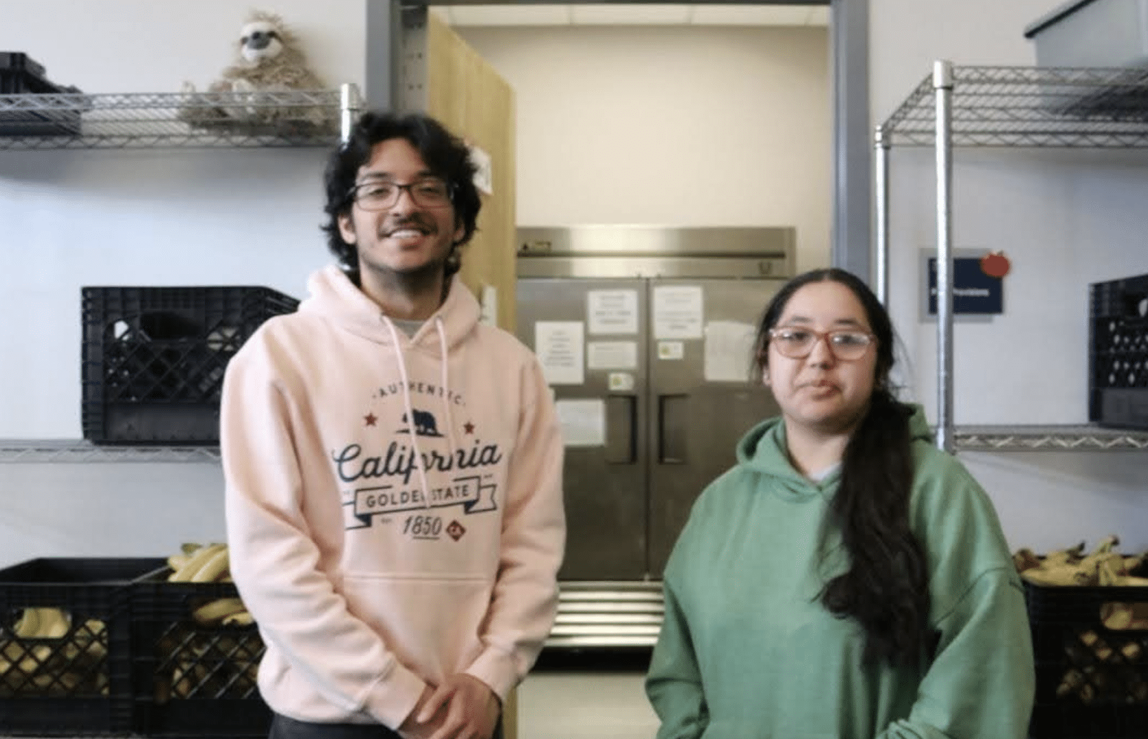 Pack Provisions is run mostly by student volunteers, like the ones in this photo.